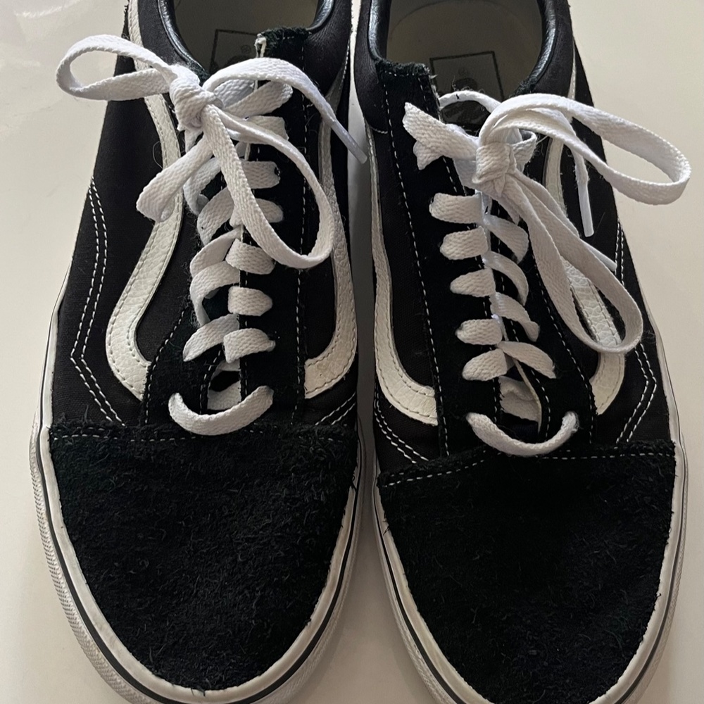 Van Black Suede Old Skool Sz. 10